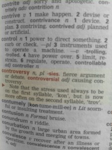 controversy definition