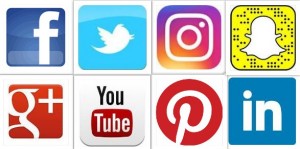 Image of all social media icons